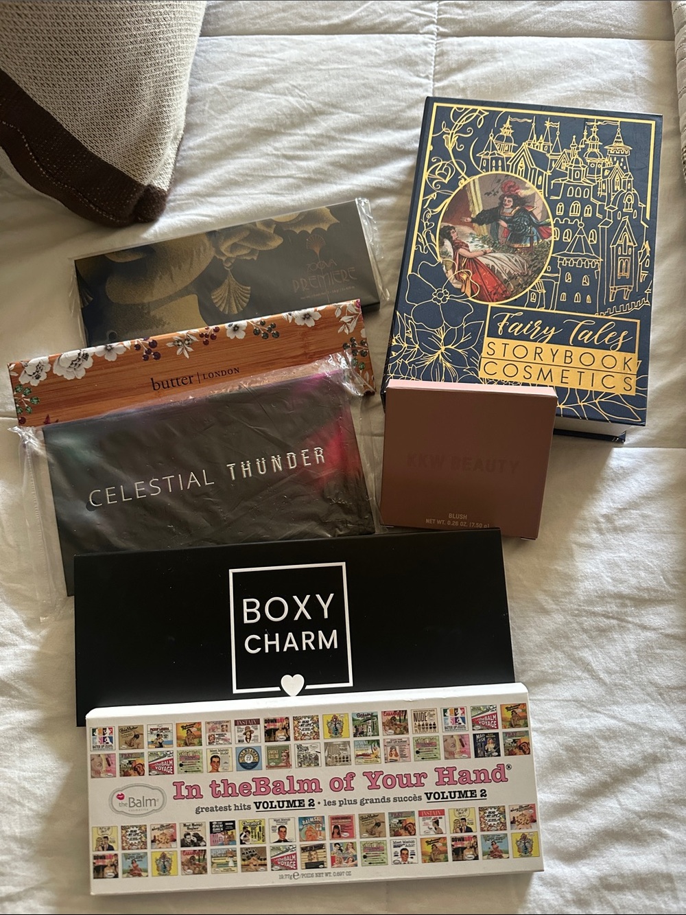 BoxyCharm, Dominique, Storybook, Butter London and The Balm Lot